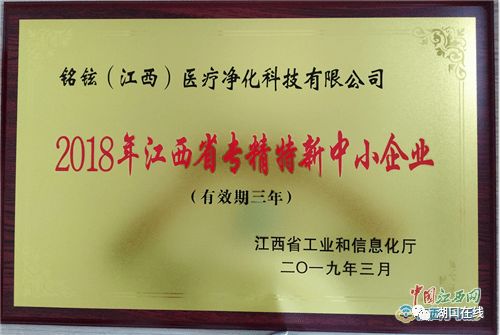 江西省专精特新中小企业认定与江西中小企业网站建设